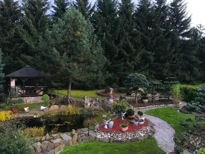 Ogród w obiekcie Skalny ogród