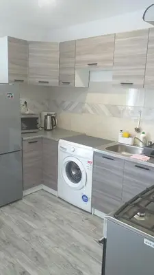 Kuchnia lub aneks kuchenny w obiekcie Apartament przy Papierni