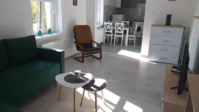 Część wypoczynkowa w obiekcie Apartament przy Papierni