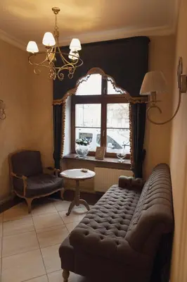 Część wypoczynkowa w obiekcie Hotel Adler