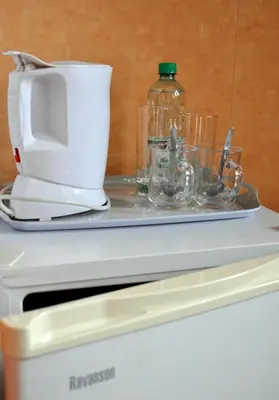 Kuchnia lub aneks kuchenny w obiekcie Pensjonat Panorama