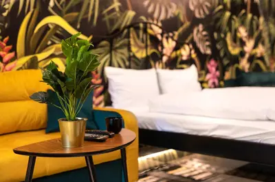 Część wypoczynkowa w obiekcie Jungle Apartments Podwale