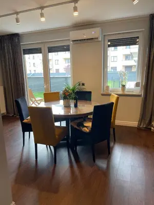 Część wypoczynkowa w obiekcie Luxury Maślice Apartment