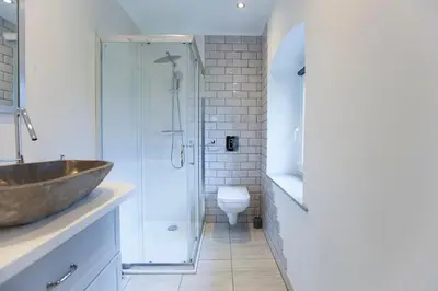 Łazienka w obiekcie Apartamenty na Skraju