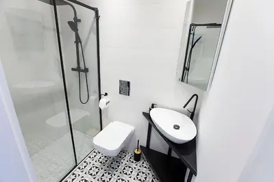 Łazienka w obiekcie Apartamenty na Skraju