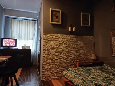 Telewizja i/lub zestaw kina domowego w obiekcie Hostel Apollo