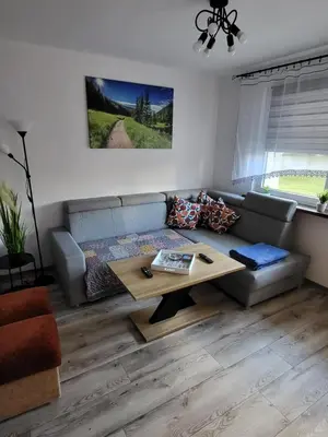 Część wypoczynkowa w obiekcie Apartament Leon
