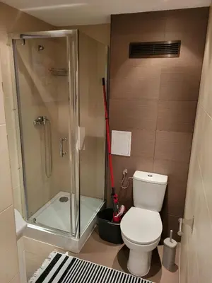 Łazienka w obiekcie Apartament Leon