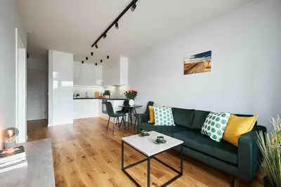 Część wypoczynkowa w obiekcie Apartment Olympia