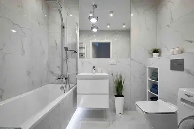 Łazienka w obiekcie Apartment Olympia