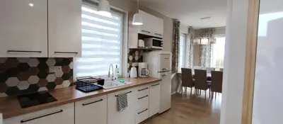 Kuchnia lub aneks kuchenny w obiekcie Róża Sudetów Domek