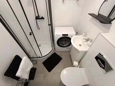 Łazienka w obiekcie Bursztynowy Apartament