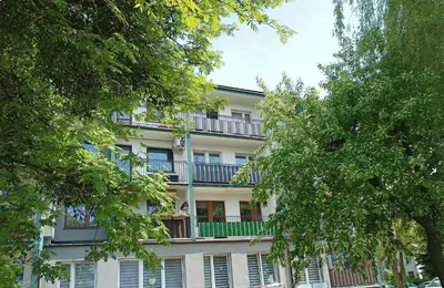 Budynek, w którym mieści się apartament