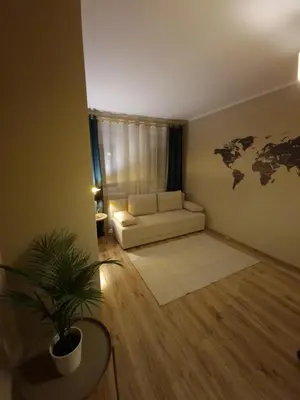 Część wypoczynkowa w obiekcie 91WrocLove Apartaments