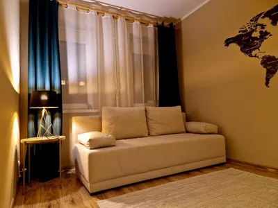 Część wypoczynkowa w obiekcie 91WrocLove Apartaments