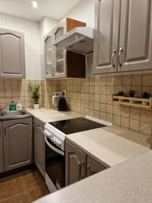 Kuchnia lub aneks kuchenny w obiekcie 91WrocLove Apartaments