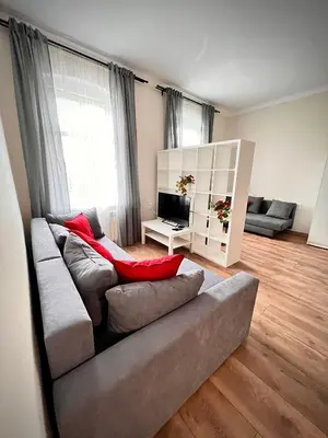 Część wypoczynkowa w obiekcie Nocleg Opole Kopernik Apartament