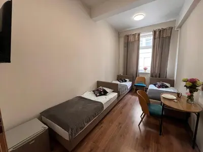Część wypoczynkowa w obiekcie Hostel KASZUBSKA