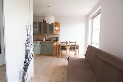 Kuchnia lub aneks kuchenny w obiekcie Happy Apartments - Economy