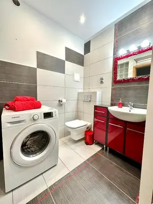 Łazienka w obiekcie LuxApart Kalisz New