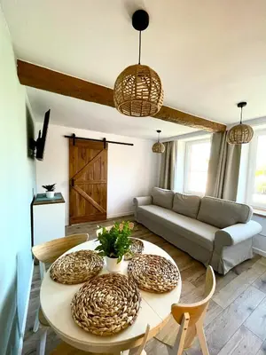 Część wypoczynkowa w obiekcie Sosnowy Apartament
