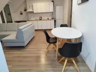 Kuchnia lub aneks kuchenny w obiekcie Apartament Marzenie 4 - Opole
