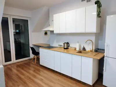 Kuchnia lub aneks kuchenny w obiekcie Apartament Marzenie 4 - Opole