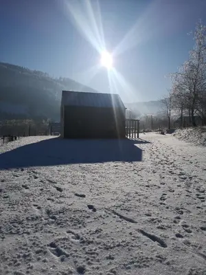 Obiekt Domek Nasze Miejsce zimą