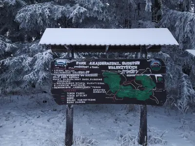 Obiekt Domek Nasze Miejsce zimą