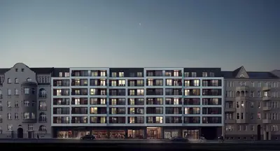 Plan piętra w obiekcie The Botanic Corner Apartment