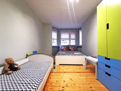 Łóżko lub łóżka w pokoju w obiekcie NOŻOWNICZA Apartment ~ Self Check-In 24h ~ Lift