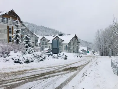 Obiekt EM Livigno zimą