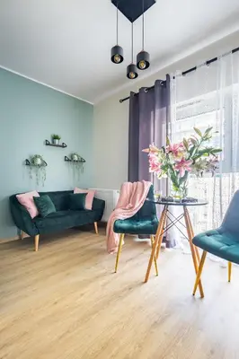Część wypoczynkowa w obiekcie Apartamenty we Wrocławiu - Jaworska