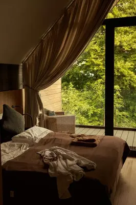 Łóżko lub łóżka w pokoju w obiekcie Campo Resort