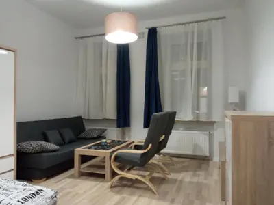 Część wypoczynkowa w obiekcie Apartament Rydygiera