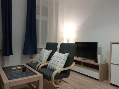 Telewizja i/lub zestaw kina domowego w obiekcie Apartament Rydygiera