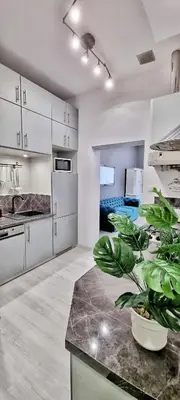 Kuchnia lub aneks kuchenny w obiekcie Apartament Kaczyniec 10