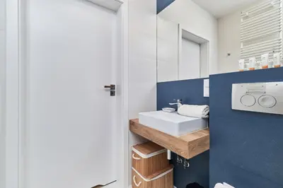 Łazienka w obiekcie Braniborska Apartment Wrocław by Noclegi Renters