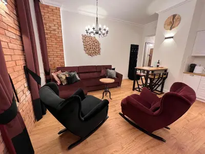 Część wypoczynkowa w obiekcie Brick Castle - Apartament Helga