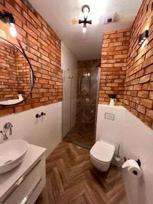 Łazienka w obiekcie Brick Castle - Apartament Helga