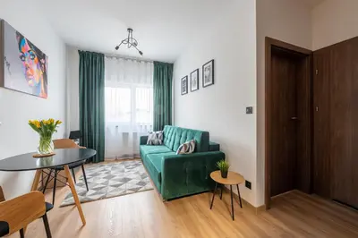 Część wypoczynkowa w obiekcie Apartamenty RIO Skarbimierz-Osiedle