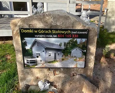 Certyfikat, podpis lub inny dokument wystawiony w obiekcie Domki w Górach Stołowych