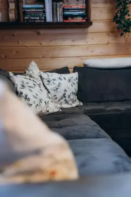 Część wypoczynkowa w obiekcie Szychów z widokiem