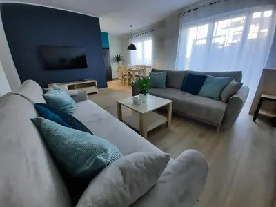Część wypoczynkowa w obiekcie Chabrowa Apartamenty 1