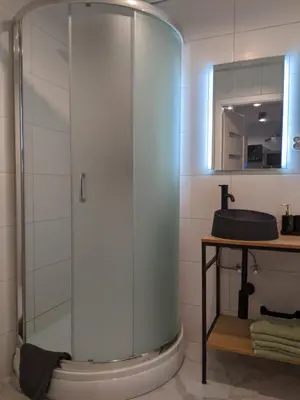 Łazienka w obiekcie Zielony Apartament Gliwice