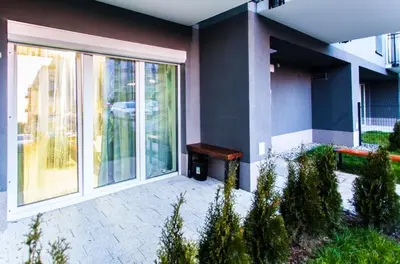 Ogród w obiekcie Zielony Apartament Gliwice