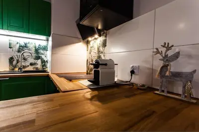 Plan piętra w obiekcie Zielony Apartament Gliwice