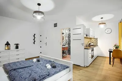 Kuchnia lub aneks kuchenny w obiekcie Na zielonym Widoku