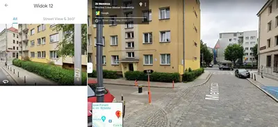 Okolica w pobliżu tego apartamentu