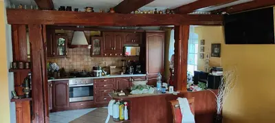 Kuchnia lub aneks kuchenny w obiekcie Agroturystyka Przystanek Góry Sowie